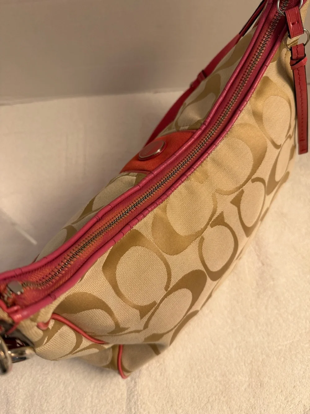 Coach discontinued signature